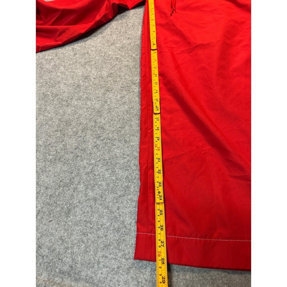 Adidas Adicolor Classics Wide Leg Track Pants Small Red Three Stripes Polyester - Picture 5 of 7